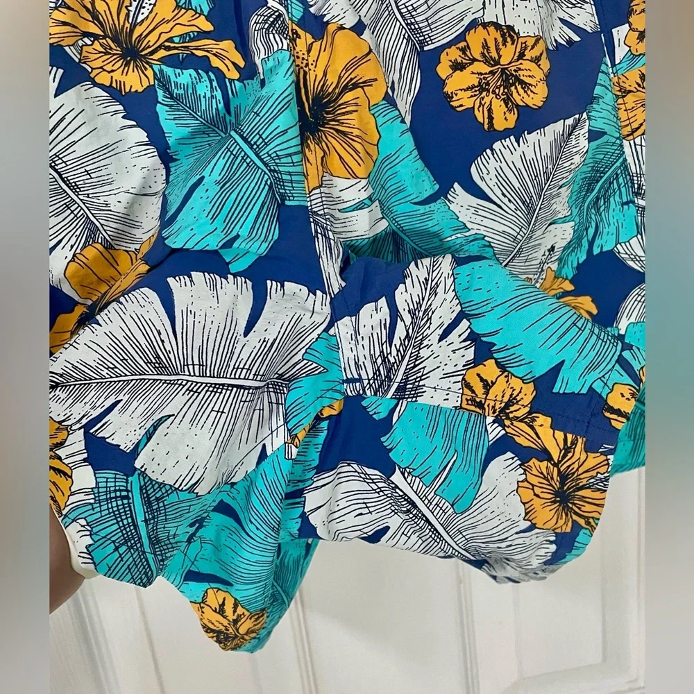 Patagonia Shorts Women's Size Small Nylon Floral Elastic Waist Gorpcore Outdoors - Picture 7 of 13